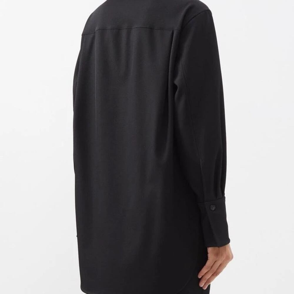 Joseph Boleyn Concealed-placket Twill Shirt - Picture 14 of 14